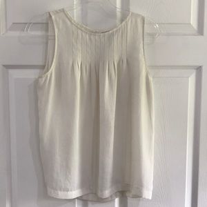 Loft petite medium cream blouse